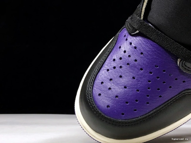 Air Jordan Purple Court 1 555088-501 0706